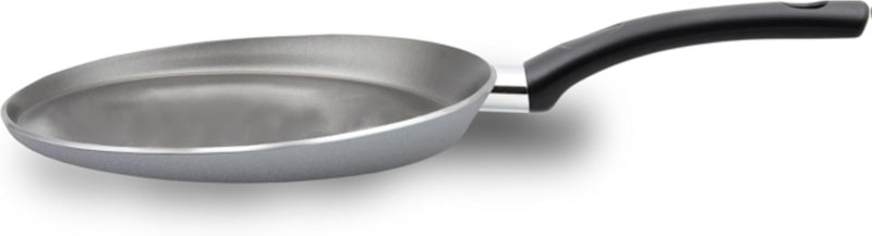 Aluminum Crepe Pan, 24 cm Size, Grey, Non-stick, Made In Portugal